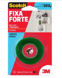 FITA DUPLA FACE 19X2M FIXA FORTE - 29154