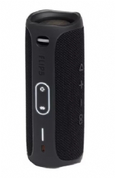 Caixa Bluetooth JBL Flip 5 Black, Estéreo, Classificação IPX7 à prova d água, Sem Fio, Viva voz, Recarregável, Autonomia para 12hs  - <font color="#808080"><FONT SIZE=-2>Este produto é vendido por Marvel e entregue por Marvel</FONT></font> -  -      . - 26195x
