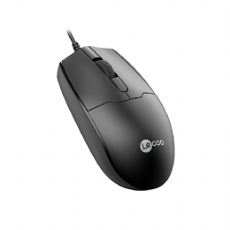 MOUSE COM FIO USB MS101 PRETO LECOO - 29190
