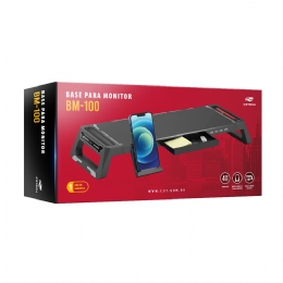 SUPORTE PARA MONITOR BM-100BK PRETO C3TECH - 29194