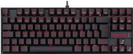 TECLADO MECANICO REDRAGON KUMARA SWT.AZ L.RED  - <font color="#808080"><FONT SIZE=-2>Este produto é vendido por Marvel e entregue por Marvel</FONT></font> -  -  - 29197x