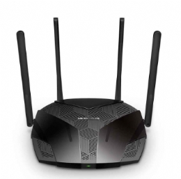 ROTEADOR WIRELESS MERCUSYS MR70X Wi-Fi 6 GIGABIT DUAL-BAND AX1800  - <font color="#808080"><FONT SIZE=-2>Este produto é vendido por Marvel e entregue por Marvel</FONT></font> -  -  - 29239x