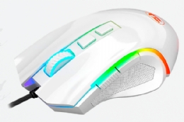 MOUSE GAMER REDRAGON GRIFFIN BRANCO COM LED RGB M607W  - <font color="#808080"><FONT SIZE=-2>Este produto é vendido por Marvel e entregue por Marvel</FONT></font> -  -  - 29331x