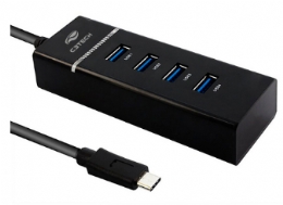 Hub USB C-USB 3.0, 4 Portas HU-C300BK C3Tech  - <font color="#808080"><FONT SIZE=-2>Este produto é vendido por Marvel e entregue por Marvel</FONT></font> -  -  - 29361x