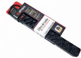 FILTRO DE LINHA TS SHARA + PROTETOR 8 TOMADAS BIVOLT  - <font color="#808080"><FONT SIZE=-2>Este produto é vendido por Marvel e entregue por Marvel</FONT></font> -  -  - 29369x