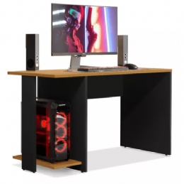MESA GAMER ESCRIVANINHA PARA GABINETE e PC PRETO/NATURE VALORANT  - <font color="#808080"><FONT SIZE=-2>Este produto é vendido por Marvel e entregue por Marvel</FONT></font> -  -  - 29383x