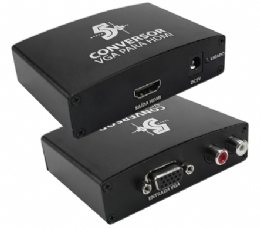 CONVERSOR DE VIDEO VGA X HDMI 5+ - 29411