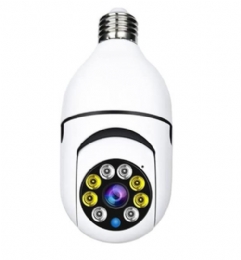 CAMERA WIFI LAMPADA SEGURANCA 360º IP FULL HD VISA  - <font color="#808080"><FONT SIZE=-2>Este produto é vendido por Marvel e entregue por Marvel</FONT></font> -  -  - 29420x