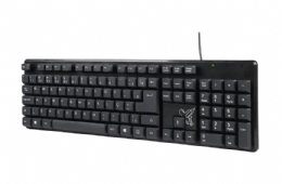 TECLADO MAXPRINT COM FIO TEXTBOOK  USB 2.0 PRETO - 29476