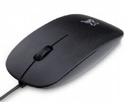 MOUSE MAXPRINT SURFACE COM FIO 1200DPI USB 2.0 PRETO - 29477