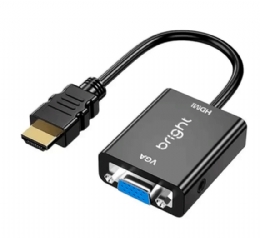 CONVERSOR BRIGHT VGA PARA HDMI AC591  - <font color="#808080"><FONT SIZE=-2>Este produto é vendido por Marvel e entregue por Marvel</FONT></font> -  -  - 29522x
