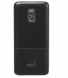 CARREGADOR PORTATIL ELG PB125LCD 12500MAH PRETO  - <font color="#808080"><FONT SIZE=-2>Este produto é vendido por Marvel e entregue por Marvel</FONT></font> -  -  - 29525x