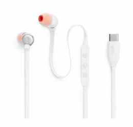 FONE DE OUVIDO JBL T310C USB-C BRANCO  - <font color="#808080"><FONT SIZE=-2>Este produto é vendido por Marvel e entregue por Marvel</FONT></font> -  -  - 29529X