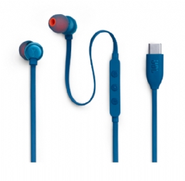 FONE DE OUVIDO JBL T310C USB-C AZUL  - <font color="#808080"><FONT SIZE=-2>Este produto é vendido por Marvel e entregue por Marvel</FONT></font> -  -  - 29530X