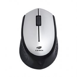 MOUSE C3-TECH SEM FIO RC NANO PRATA MW50SI  - <font color="#808080"><FONT SIZE=-2>Este produto é vendido por Marvel e entregue por Marvel</FONT></font> -  -  - 29547X