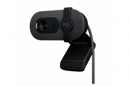WEBCAM LOGITECH BRIO 100 FULL HD 1080p - GRAFITE  - <font color="#808080"><FONT SIZE=-2>Este produto é vendido por Marvel e entregue por Marvel</FONT></font> -  -  - 29580x