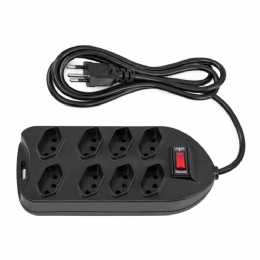 FILTRO DE LINHA INTELBRAS 8TOMADAS, EPE 1008+ CABO 1,5 METROS PRETO  - <font color="#808080"><FONT SIZE=-2>Este produto é vendido por Marvel e entregue por Marvel</FONT></font> -  -  - 29585x