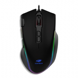MOUSE USB GAMER C3TECH FURY PRETO MG520BK  - <font color="#808080"><FONT SIZE=-2>Este produto é vendido por Marvel e entregue por Marvel</FONT></font> -  -  - 29809x