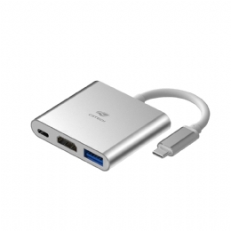 HUB USB 3.0 TIPO C COM SAIDA HDMI HU-D10SI C3-TECH - 29853