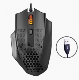MOUSE USB GAMER REDRAGON BOMBER PRETO M722  - <font color="#808080"><FONT SIZE=-2>Este produto é vendido por Marvel e entregue por Marvel</FONT></font> -  -  - 29934X