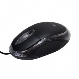 MOUSE COM FIO USB MINI PRETO YAKAO B100 - 29963