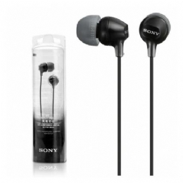FONE DE OUVIDO ESTEREO SONY MDR-EX15LP   - <font color="#808080"><FONT SIZE=-2>Este produto é vendido por Marvel e entregue por Marvel</FONT></font> -  -  - 26130x