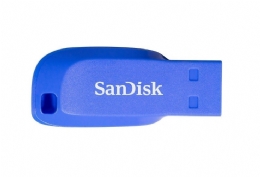 PEN DRIVE SANDISK CRUZER BLADE SDCZ50C 16GB AZUL  - <font color="#808080"><FONT SIZE=-2>Este produto é vendido por Marvel e entregue por Marvel</FONT></font> -  -  - 30014X