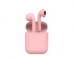 FONE DE OUVIDO SEM FIO BLUETOOTH TWS I12 - ROSA - 30034