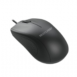 MOUSE USB LARGE BOX PRETO MULTILASER - MO308 - 28002
