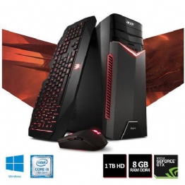 Computador Gamer Acer Aspire Core I5-7400 1tb 8gb Win10 Home Gx-783-br11 - 24710