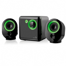CAIXA DE SOM 16W RMS VERDE - 21237