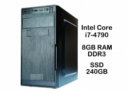 MICRO CORE I7-4790/H81/8/SSD240GB (946)  - <font color="#808080"><FONT SIZE=-2>Este produto é vendido por Marvel e entregue por Marvel</FONT></font> -  -  - 27828x