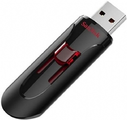 Pen Drive 64gb Usb 3.0 Cruzer Glide SDCZ600-064G-G35 SANDISK  - <font color="#808080"><FONT SIZE=-2>Este produto é vendido por Marvel e entregue por Marvel</FONT></font> -  -  - 28582