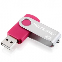 PEN DRIVE 16GB TWIST 2 ROSA - 20518