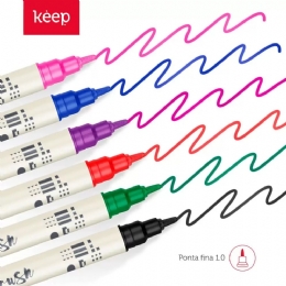MARCADOR ARTISTICO DUAL BRUSH C/5 CORES  - <font color="#808080"><FONT SIZE=-2>Este produto é vendido por Marvel e entregue por Marvel</FONT></font> -  -  - 28355x