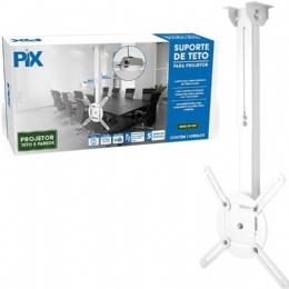 Suporte Universal de Teto e Parede para Projetor PIX PX-50T – Branco (50cm)  - <font color="#808080"><FONT SIZE=-2>Este produto é vendido por Marvel e entregue por Marvel</FONT></font> -  -  - 31631x