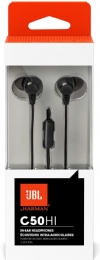 FONE DE OUVIDO JBL C50HI BLACK 2  - <font color="#808080"><FONT SIZE=-2>Este produto é vendido por Marvel e entregue por Marvel</FONT></font> -  -  - 31439x