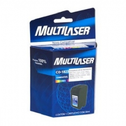 CARTUCHO DE TINTA MULTILASER 1823A - 18716