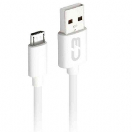 CABO USB PARA CELULAR MICRO USB 2M 2A CB-M20WH - 27003