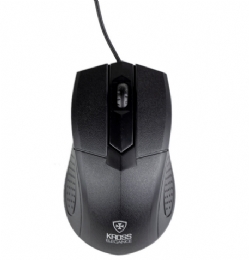 Mouse Com Fio Kross Elegance, USB, 1.200Dpi - KE-M108 DC 1.5V Preto - <font color="#808080"><FONT SIZE=-2>Este produto é vendido por Marvel e entregue por Marvel</FONT></font> -  -  - 28771x