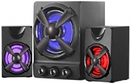 CAIXA DE SOM 2.1 GAMER 30W RMS RGB MULTILASER - SP952 - 27444