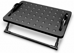 Apoio Ergonômico Para Pés Confortec – Preto - 31597