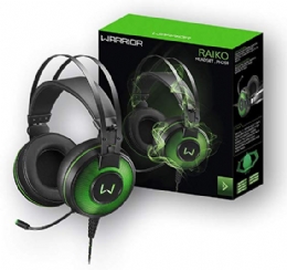 FONE C/ MICRO GAMER RAIKO AUDIO 7.1  COM LED VERDE - 25857