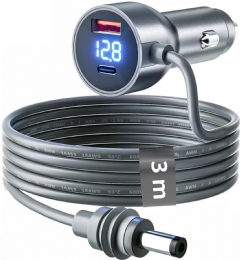 Cabo de Alimentação Starlink Mini 3 Metros com Visor Digital de Voltagem - 24739