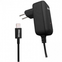 CARREGADOR PARA IPHONE 5/5S/6/6S PRETO - 23064