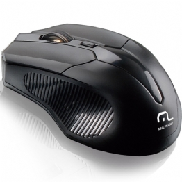 MOUSE USB S/FIO STRONG PRETO - 23092