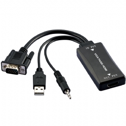 CABO VGA X HDMI COM AUDIO - 23414