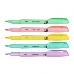 MARCA TEXTO 5 CORES PASTEL  - <font color="#808080"><FONT SIZE=-2>Este produto é vendido por Marvel e entregue por Marvel</FONT></font> -  -  - 28260x