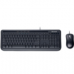 TECLADO E MOUSE C/FIO MICROSOFT WIRED DESKTOP 600 - 25770