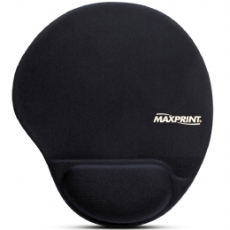 PAD MOUSE APOIO EM GEL PRETO - 21846